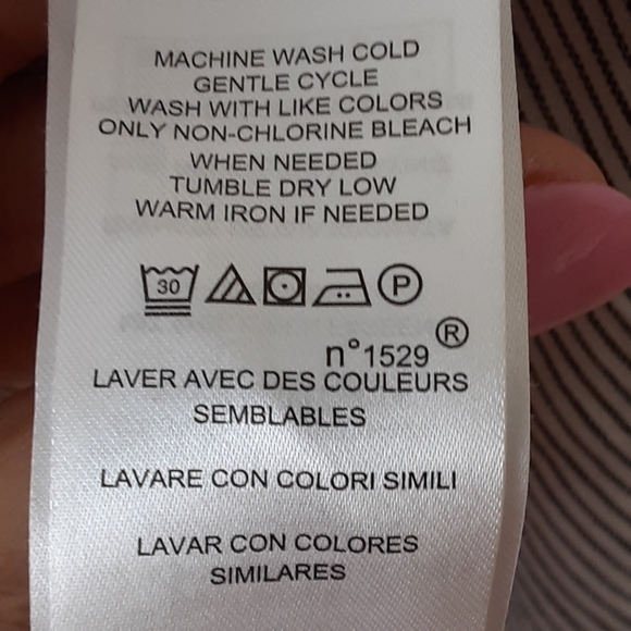 NWT *HP* Linen Lauren Ralph Lauren HiLo Size M Top - Picture 10 of 12